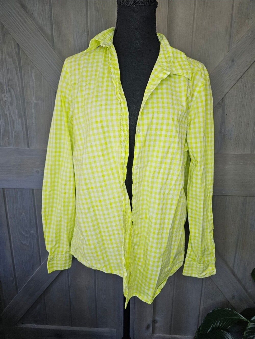 Women's Joe Fresh Button Down Shirt sz Large